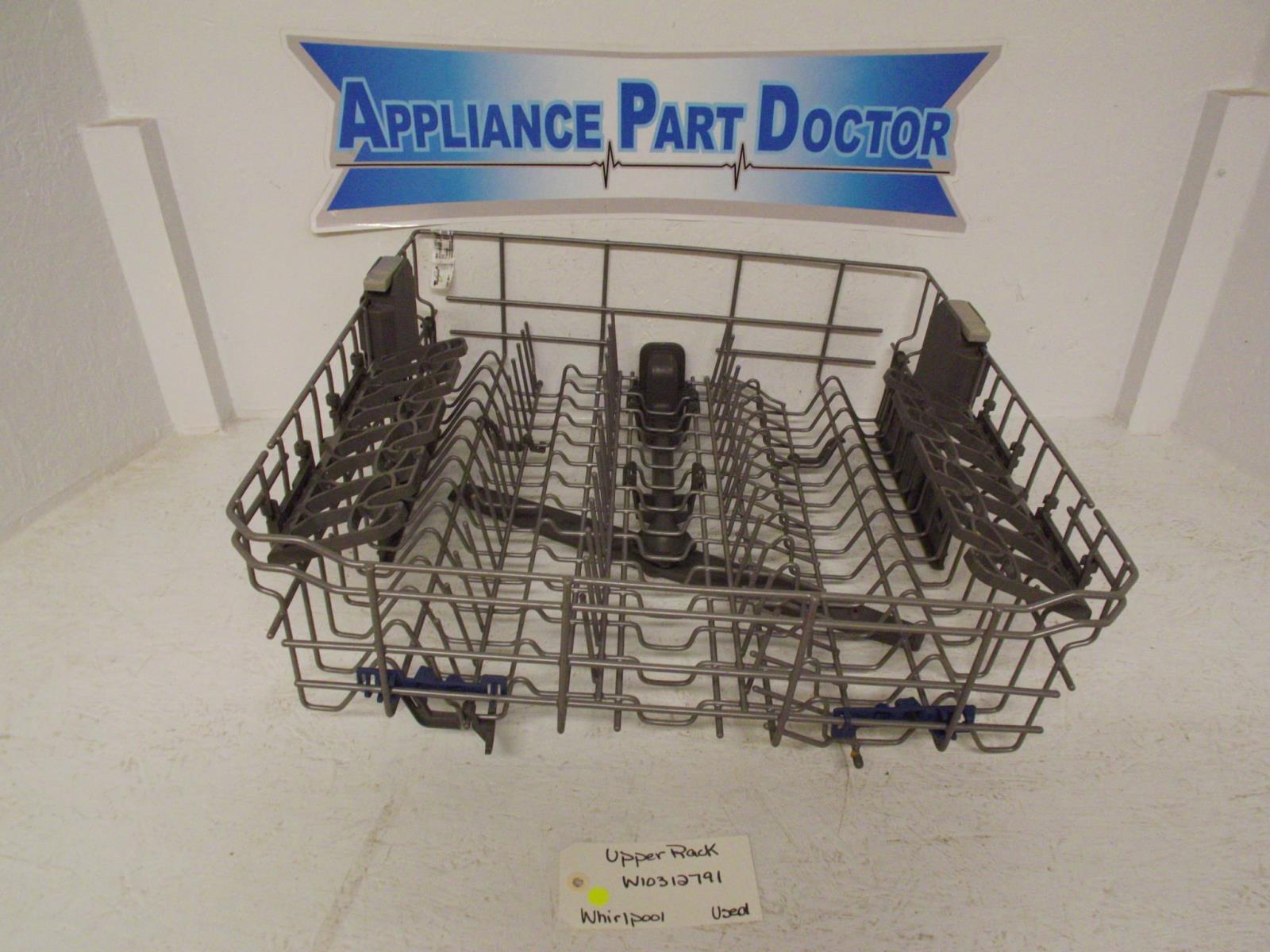 Whirlpool Dishwasher W10312791 Upper Rack Used Whirlpool Dishwasher W10312791 Upper Rack Used